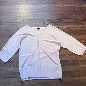 Talbots pink pullover shirt